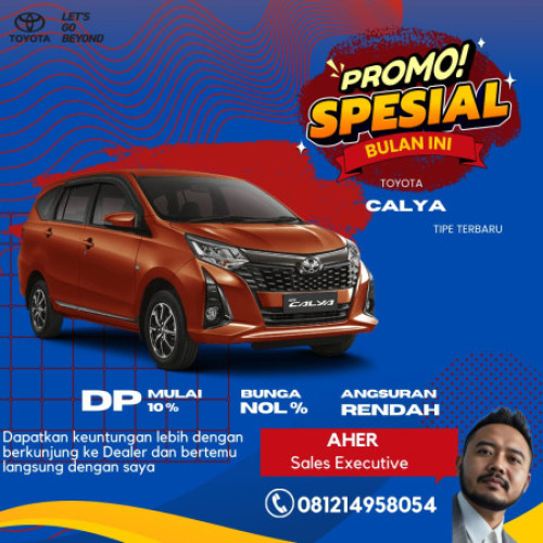 Promo Toyota Calya 2025 Tasikmalaya