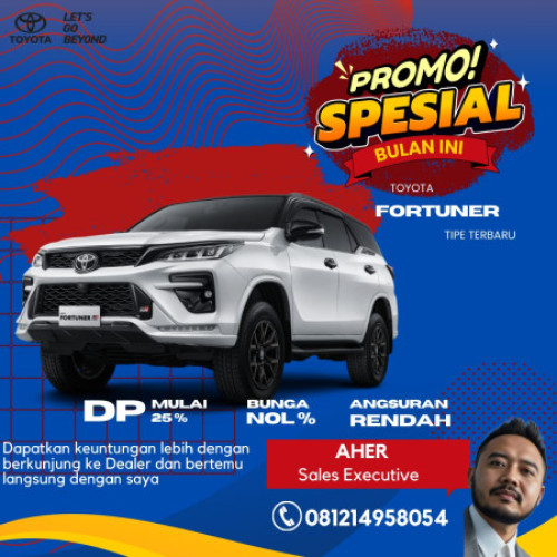 Promo Toyota Fortuner 2025 Tasikmalaya