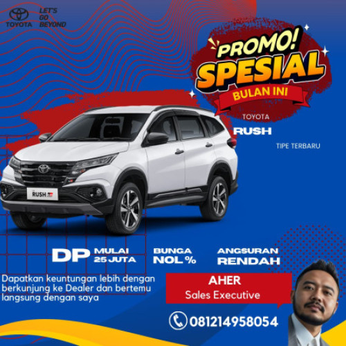 Promo Toyota RUSH 2025 Tasikmalaya